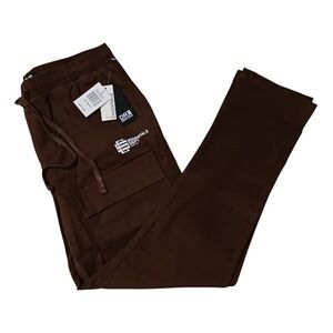DR Essentials Cargo Drawstring Pants Brown‎ Size Medium Style: D2481-11747